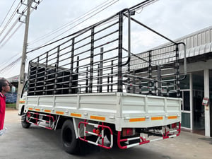 ISUZU NPR 130แรง ปี50 กระบะใหม่ คอกใหม่