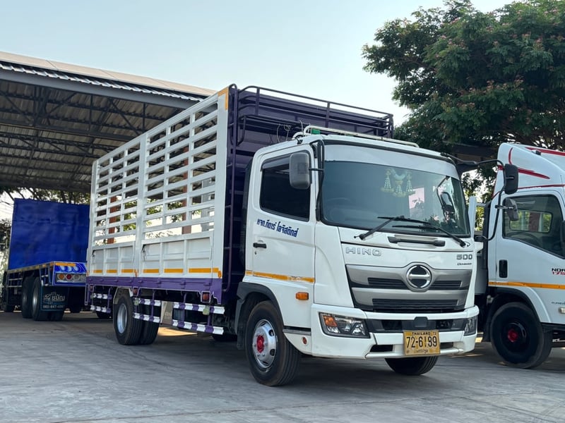 รถหกล้อ FC9J 175 ปี64 5.60ม. (สลับตู้ได้)