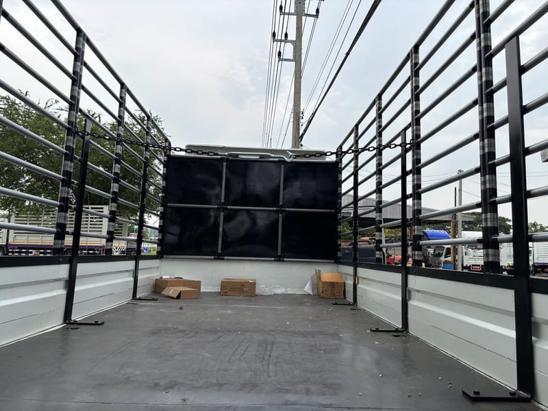 ISUZU NPR 130แรง ปี50 กระบะใหม่ คอกใหม่