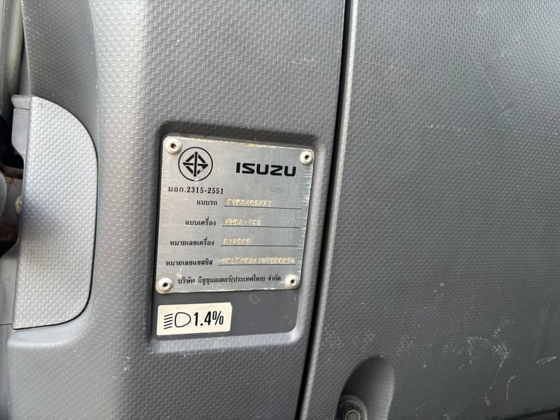 FVM 300แรง ปี61 6.50ม. (เพลาเดียวไม่ดั้ม) ฟรีค่าจัดค่าโอน ‼️