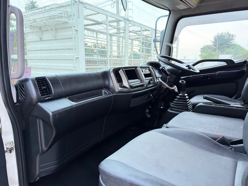 6 ล้อ Hino FC9J Dominator 175 แรง ปี 58 ไมล์น้อย กระบะเหล็กเปิดรอบยาว 6.5 เมตร รถห้าง รถเดิมๆ รถพร้อมใช้งาน 