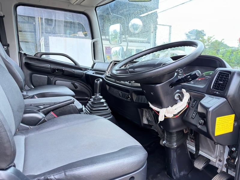 6 ล้อ Hino FC9J Dominator 175 แรง ปี 58 ไมล์น้อย กระบะเหล็กเปิดรอบยาว 6.5 เมตร รถห้าง รถเดิมๆ รถพร้อมใช้งาน 