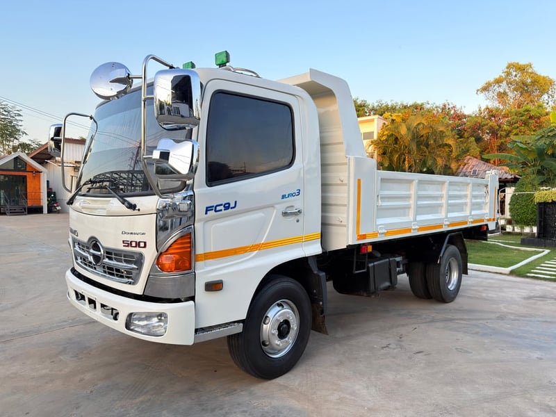 6 ล้อ Hino FC9J 175 แรง ปี 54 เครื่องแน่นๆ ดั้มสวยๆ ภายในสวย เครื่องแน่นๆ รถพร้อมใช้งาน เอกสารพร้อมโอน
