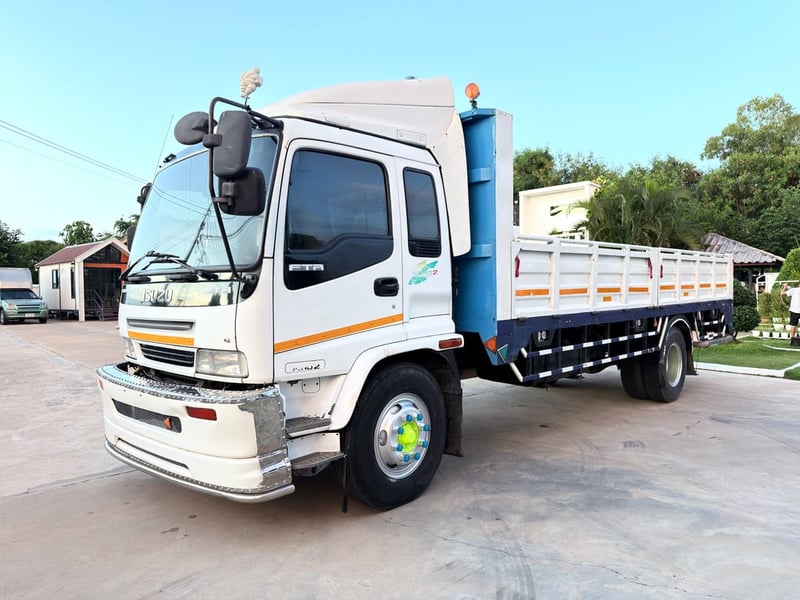 ขายด่วน‼️... 6 ล้อ FTR 200 แรง ปี 48 กระบะยาว 6.50 เมตร รถห้าง สภาพสวย ภายในเต็ม แอร์เย็น วิทยุครบ เครื่องดี ช่วงล่างแน่น 