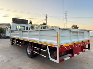 6 ล้อ Hino FC9J Dominator 175 แรง ปี 58 ไมล์น้อย กระบะเหล็กเปิดรอบยาว 6.5 เมตร รถห้าง รถเดิมๆ รถพร้อมใช้งาน 