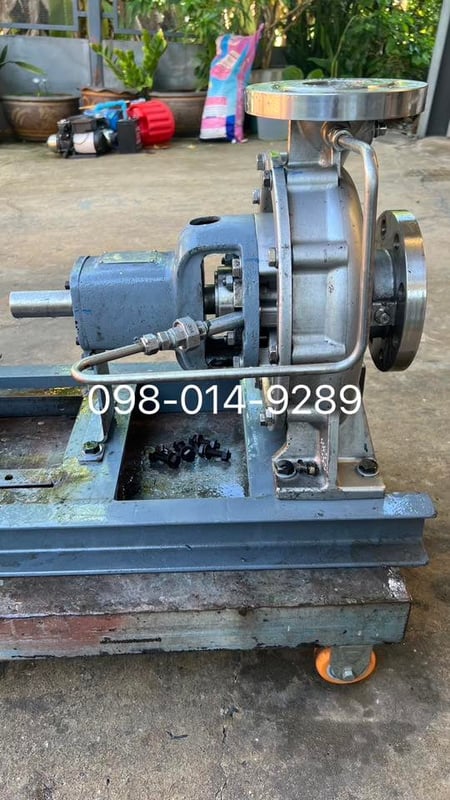 EBARA PUMP 80x65  ใบพัดสแตนเลส บอดี้ SUS