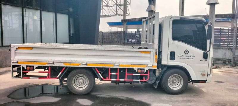 ISUZU NLR ปี53 เครื่องยนต์ 130 แรงม้า กระบะบรรทุกป้ายเล็กไม่ติดเวลา ติดต่อ 098-9969166