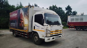 ISUZU NPR 150แรงม้า รถบรรทุก 6ล้อ ตู้แห้ง ปี2018 เลขไมล์ 407,957 กม. ISUZU NPR 150แรงม้า รถบรรทุก 6ล้อ ตู้แห้ง ปี2018 เลขไมล์ 407,957 กม.