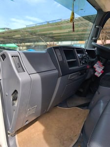 ISUZU NMR 130แรงม้า รถบรรทุก 6ล้อ กระบะสะแตนเลสคอกหลังคา ปี2019 เลขไมล์น้อยกว่า 500,000 กม.