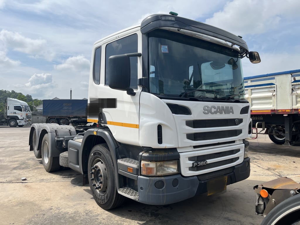 SCANIA P360 360แรงม้า รถบรรทุก หัวลาก 10ล้อ หัวลาก เฉพาะหัว ปี2019 เลขไมล์น้อยกว่า 800,000 กม.