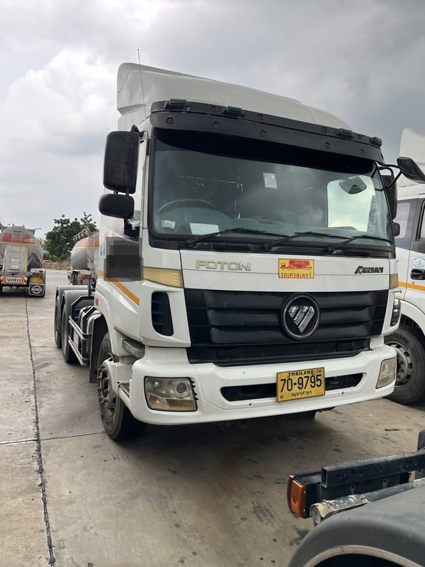 FOTON แรงม้า 375แรงม้า รถบรรทุก หัวลาก 10ล้อ หัวลาก เฉพาะหัว ปี2021 เลขไมล์ 300,000 กม.