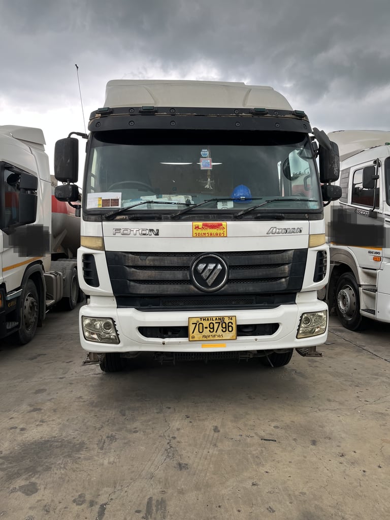 FOTON แรงม้า 375แรงม้า รถบรรทุก หัวลาก 10ล้อ หัวลาก เฉพาะหัว ปี2021 เลขไมล์ 300,000 กม. FOTON แรงม้า 375แรงม้า รถบรรทุก หัวลาก 10ล้อ หัวลาก เฉพาะหัว ปี2021 เลขไมล์ 300,000 กม.