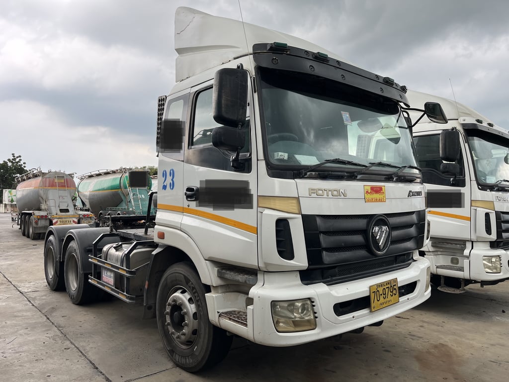 FOTON แรงม้า 375แรงม้า รถบรรทุก หัวลาก 10ล้อ หัวลาก เฉพาะหัว ปี2021 เลขไมล์ 300,000 กม. FOTON แรงม้า 375แรงม้า รถบรรทุก หัวลาก 10ล้อ หัวลาก เฉพาะหัว ปี2021 เลขไมล์ 300,000 กม.