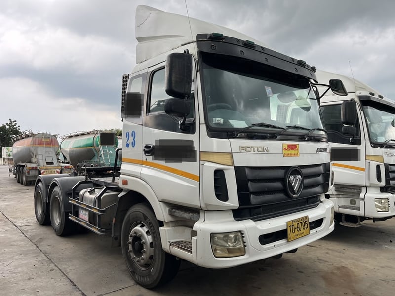 FOTON แรงม้า 375แรงม้า รถบรรทุก หัวลาก 10ล้อ หัวลาก เฉพาะหัว ปี2021 เลขไมล์ 300,000 กม.