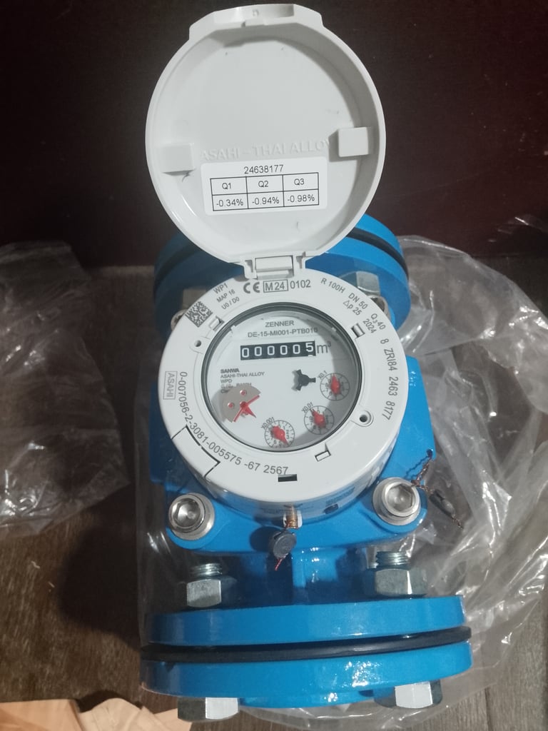 มิเตอร์น้ำ sanwa ยังไม่เคยผ่านการใช้งาน