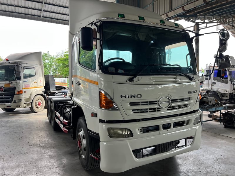 HINO FM 380แรงม้า รถบรรทุก หัวลาก 10ล้อ หัวลาก เฉพาะหัว HINO FM 380แรงม้า รถบรรทุก หัวลาก 10ล้อ หัวลาก เฉพาะหัว