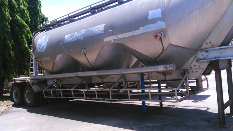 ขายหางแท้งค์อลูมิเนียม  HEIL บรรทุกอาหารสัตว์