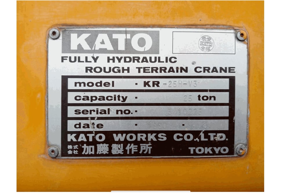 ขายเครนKATO 25ton ขายเครนKATO 25ton