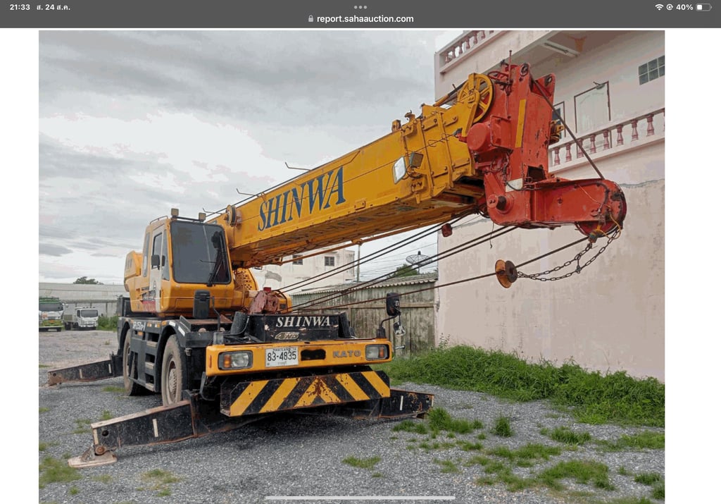 ขายเครนKATO 25ton ขายเครนKATO 25ton