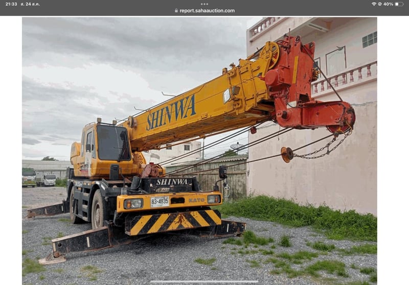 ขายเครนKATO 25ton ขายเครนKATO 25ton