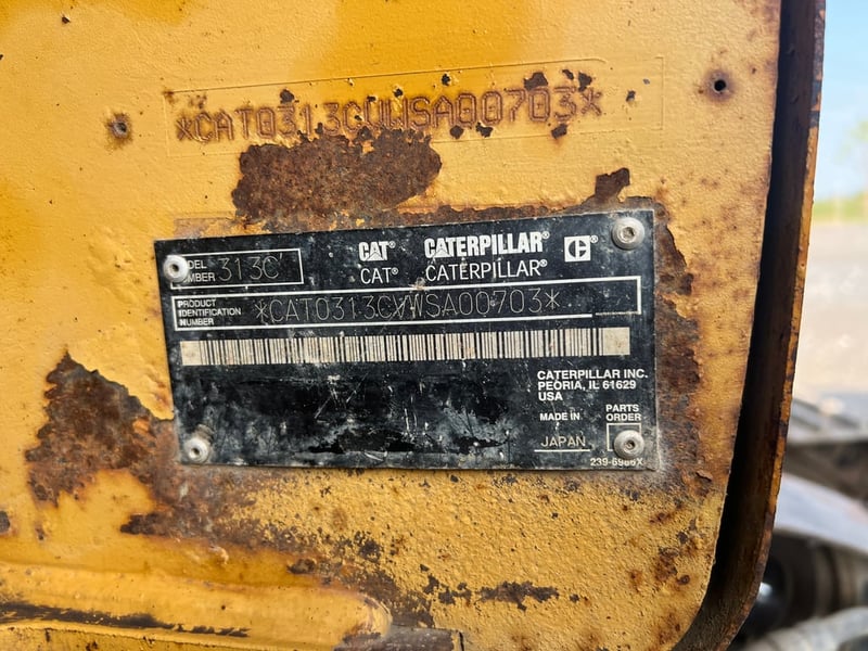 ขายแมคโครCAT 313C