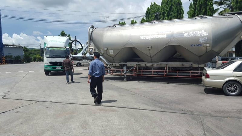 ขายหางแท้งค์อลูมิเนียม  HEIL บรรทุกอาหารสัตว์