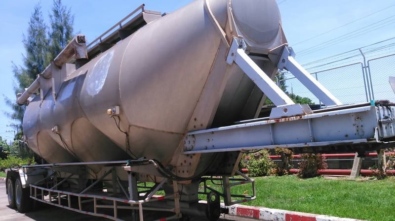 ขายหางแท้งค์อลูมิเนียม  HEIL บรรทุกอาหารสัตว์