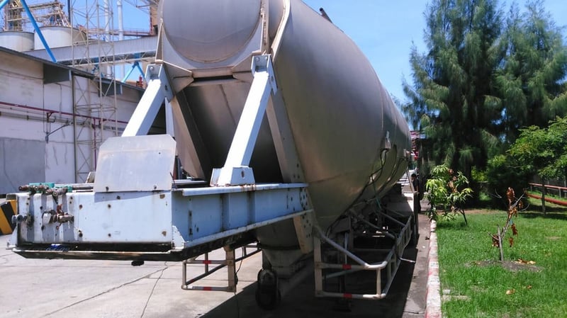 ขายหางแท้งค์อลูมิเนียม  HEIL บรรทุกอาหารสัตว์