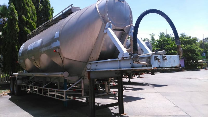 ขายหางแท้งค์อลูมิเนียม  HEIL บรรทุกอาหารสัตว์