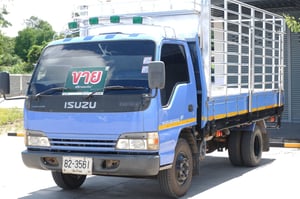 ISUZU NPR 130แรงม้า รถบรรทุก 6ล้อ กระบะคอกสูง ปี2004